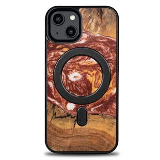 OEM Funda Bewood Unique Para Iphone 14 - Planetas - Marte Con Magsafe