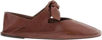 Hereu Ballerina Shoes, female, Brown, 4 UK, Ballerinas
