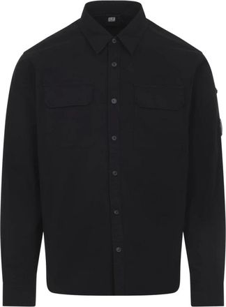 C.P. Company LS Shirt - male - C.P. Company - Casual Shirts - Black - M - Shirts