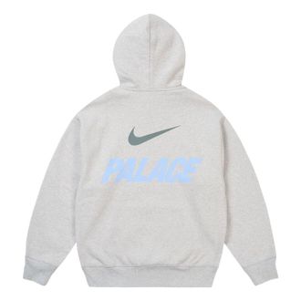 Nike x Palace Font Swoosh Hood Grey Marl P28NHD002