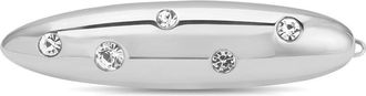 Ettika Crustal Stud Oblong Hair Barrette in Silver at Nordstrom