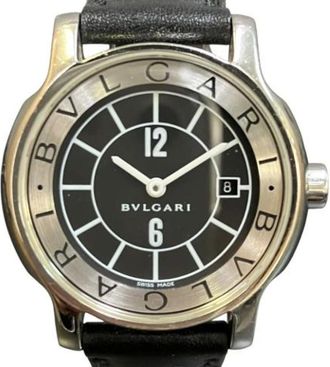 Bulgari Orologio Vintage Pre-owned - - Pre-owned - Donna - Nero - ONE SIZE