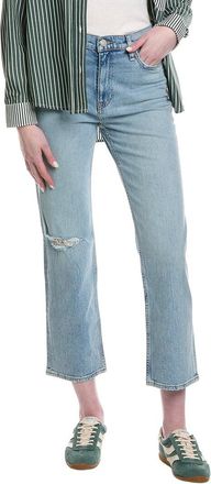 Hudson Remi High-Rise Sprinkle Destructed Straight Ankle Jean
