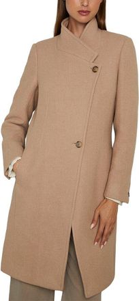 Reiss Maude Wool-Blend Mid Length Coat
