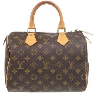 Louis Vuitton Pre-owned Handbags, female, Brown, Size: ONE SIZE Pre-owned Speedy 25 Handbag