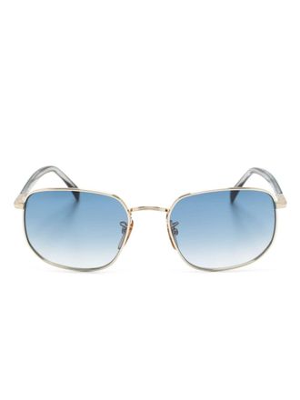 Eyewear by David Beckham gradient-lenses square-frame sunglasses - Gold