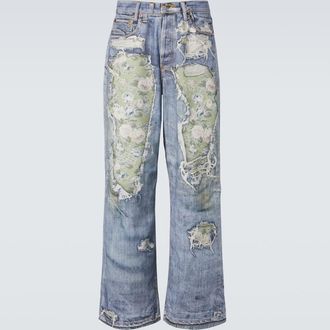 Acne Studios 1981 trompe loeil wide-leg jeans
