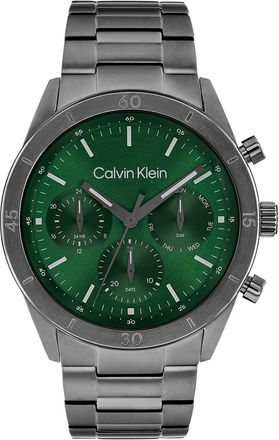 Calvin Klein Mens Chronograph Bracelet Watch - Green - OS