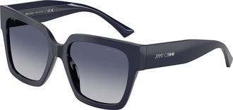Jimmy Choo London JC5047B 50164L Womens Sunglasses Blue Size 54