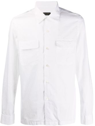 Dell'Oglio patch pockets shirt - White