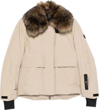 Moncler Faux-fur Trim Jacket