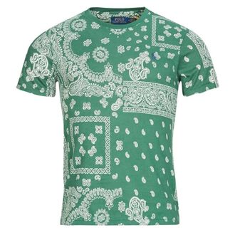 Polo Ralph Lauren Bandanna Cotton Jersey T-Shirt, Size Small