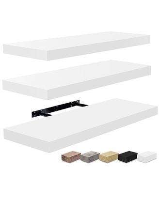 Sorbus Set of 3 Floating Shelves