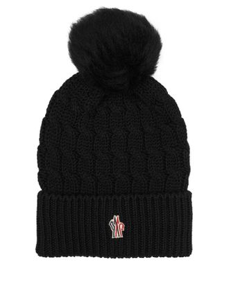 Moncler Berretto Moncler Grenoble In Lana Con Logo