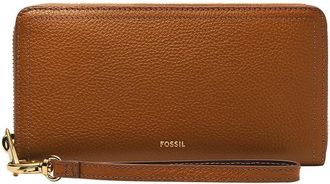 Fossil Women Logan Clutch, Brown, Small