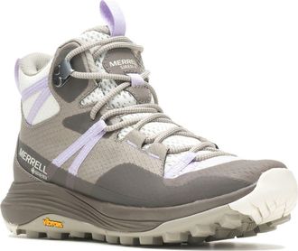 Merrell Siren 4 Mid Gore-Tex Waterproof Hiking Boot in Moon/Orchid at Nordstrom Rack, Size 10.5