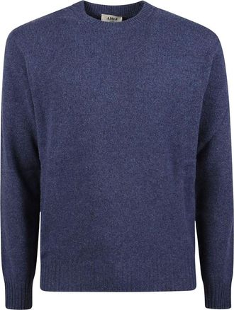 Altea Maglione Girocollo Regular Fit - - Knitwear - Uomo - Blu - M