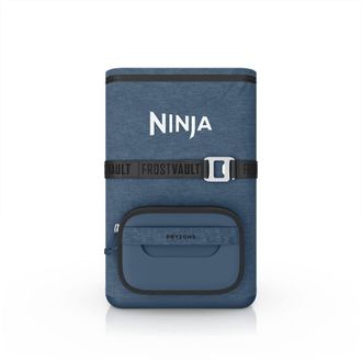 Ninja Portable FrostVault Go 17L 24 Can Backpack Soft Cooler FF124EUUK in Blue