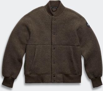 Canada Goose Blouson aviateur Hudson en molleton Black Label (Hommes, Oxford Navy, TTG)