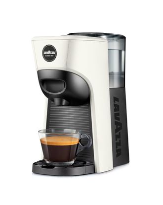 LavAzza Cafetera Autom&aacute;tica De C&aacute;psulas Manual Lavazza Lm 840 Tiny Eco 0,6 L Blanca Negra