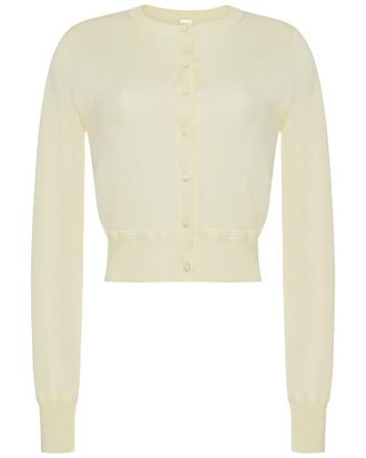 Adam Lippes Cashmere & Silk-Blend Knit Cardigan
