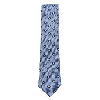 Ermenegildo Zegna Ties Blue And Green-Uomo