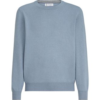 Brunello Cucinelli Cashmere sweater in Slate at Nordstrom, Size 60 It