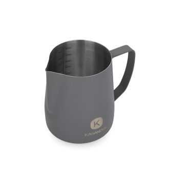 KASANOVA Bricco latte 600 ml acciaio inox grigio