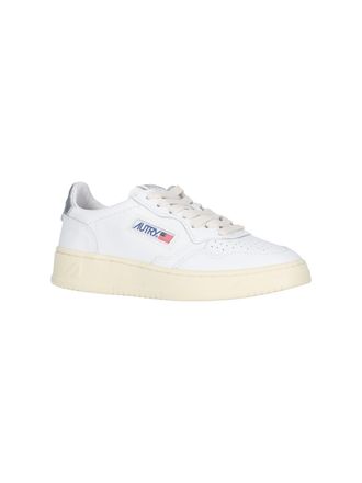 Autry Leather Low-Top Sneaker - White