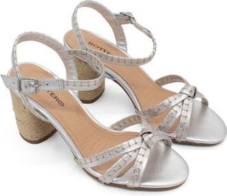 Bottero Botingrid 2 Verao XXIV Ankle Strap Sandal in Prata at Nordstrom, Size 10