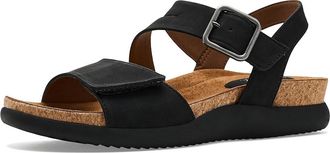 S&ouml;fft Halle Womens Sandals Black : 7.5 B - Medium, Faux Leather