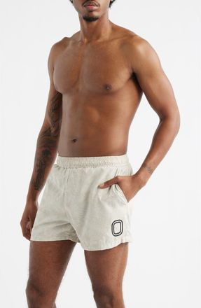 Overtime Daybreak Swim Trunks in Cream at Nordstrom, Size Xx-Large