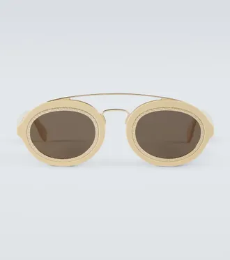 Fendi FF Around oval sunglasses