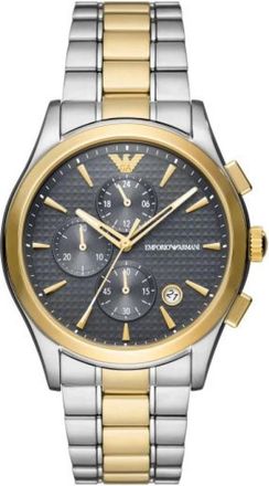 Emporio Armani Paolo Collection Horloge - Heren - Horloges - Grijs - ONE Size - Accessoires
