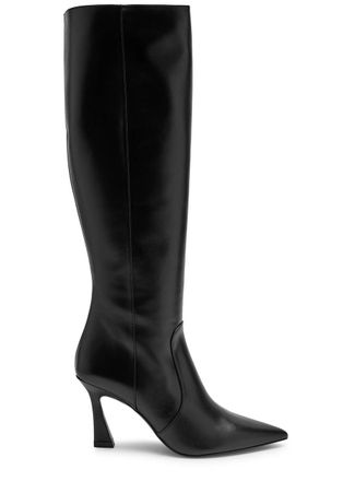 Stuart Weitzman Stuart Weitzman Vinnie 85 Leather Knee-high Boots - Black - 40 (IT40/ UK7)