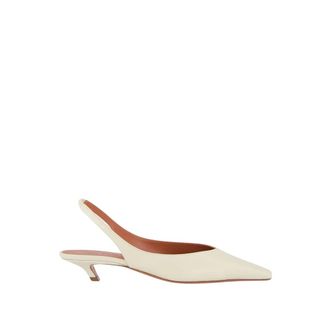 Amina Muaddi Donna, Scarpe, Beige, 40 EU, new