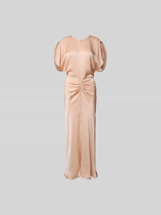 Victoria Beckham Abendkleid aus Viskose-Mix in Altrosa, Gr&ouml;&szlig;e 32