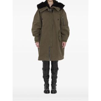 Dolce & Gabbana Outerwears Verde, Nero-Donna