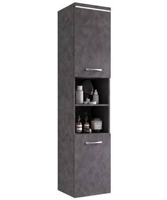 Badplaats Badplaats Columna De Ba&ntilde;o Paso 35 X 35 X 160 Cm - Gris Oscuro