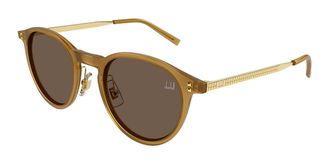 Dunhill DU0126S 004 Mens Sunglasses Brown Size 49
