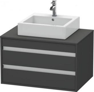 Duravit Ketho M&oacute;dulo Mural 6654, 2 Cajones, 800mm, Para Lavabo De - Duravit
