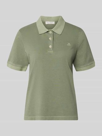 Marc O'Polo Regular Fit Poloshirt aus Baumwoll-Mix in Hellgruen, Gr&ouml;&szlig;e XXL