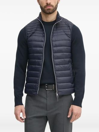 Barbour Felpa girocollo con logo ricamato - Blu