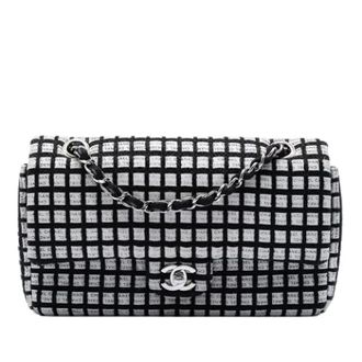 Chanel Pre-owned Vintage Double Flap Schoudertas - Dames - Pre-owned - Veelkleurig - Maat: ONE Size Leer