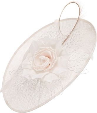 Jacques Vert Womens Mesh Flower Disc Headband, Beige (Neutral), One Size