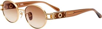 Linda Farrow unisex, Accessoires, Geel, Maat: 50 MM