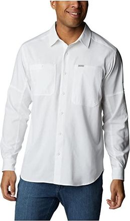 Columbia Silver Ridgetm Utility Lite Long Sleeve Mens Clothing White : 2XL, Polyester