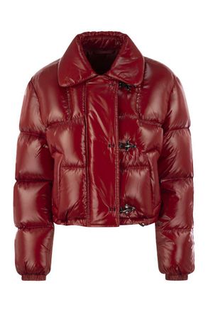 Fay 3-Hook Cropped Down Jacket