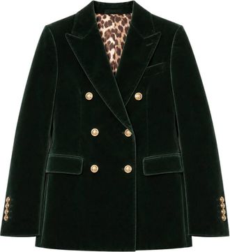 Dolce & Gabbana Jassen - Dames - Blazers - Groen - 2XL - Jassen