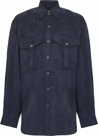 Dries Van Noten Uomo, Giacche, Blu, S, new